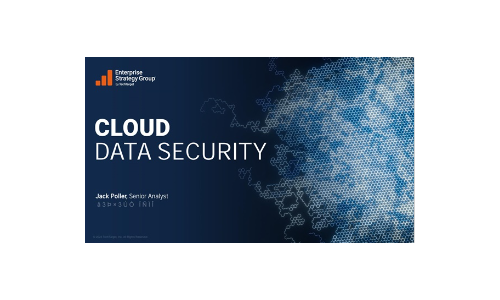 Cloud Data Security 2023 Rapport fra ESG, en afdeling af TechTarget